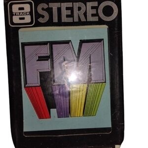 Vintage 8 Track FM Stereo Player
